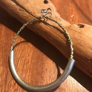 Magnolia brand hoop earrings